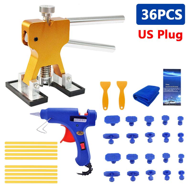 Paintless Car Dent Repair Kit Car Dent Puller for Small and Medium Car Dents and Ding Auto Dent Remover Tools Set