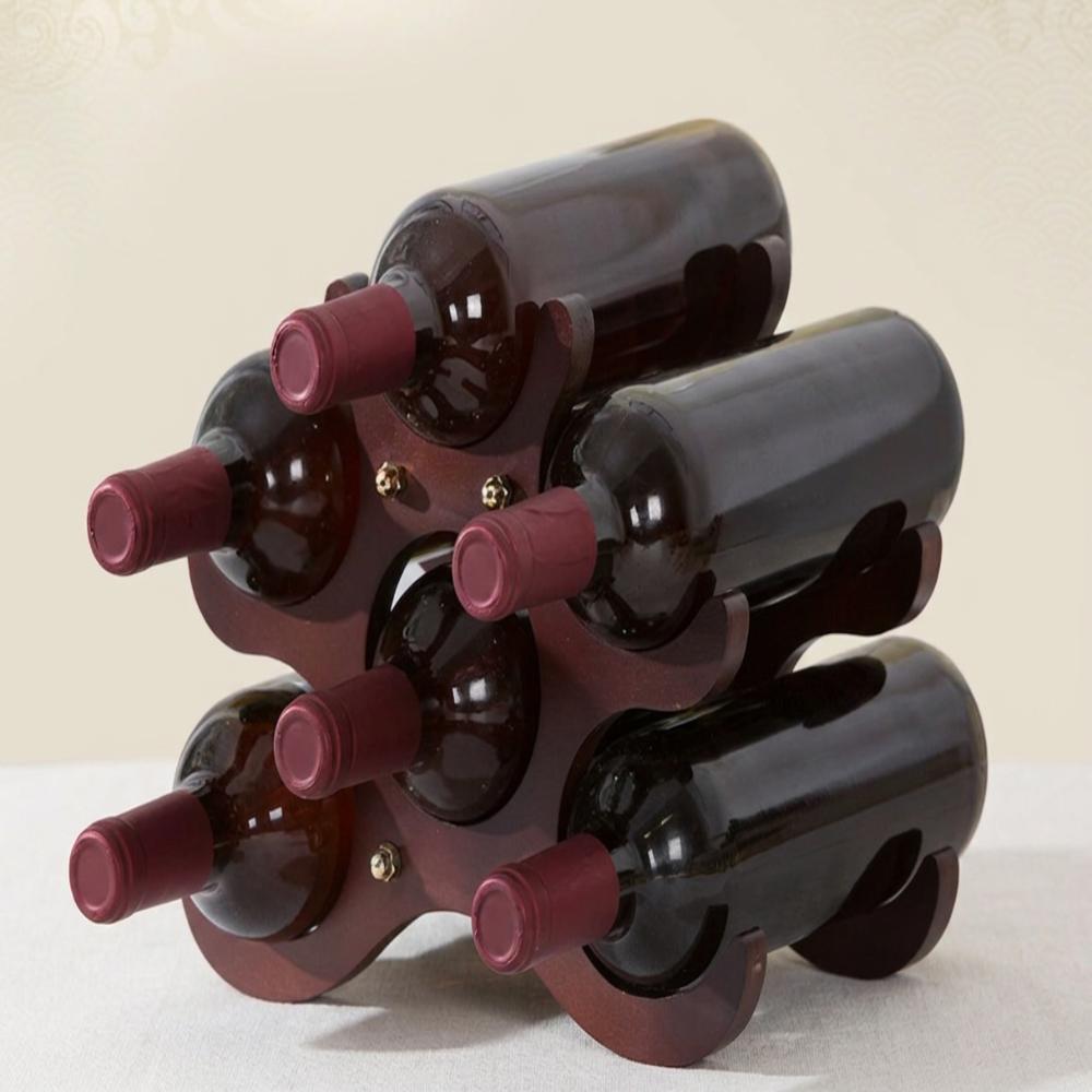 Freestanding Design Wine Storage Rack Wooden Bottle Wine Rack Wine Holder Stand Pantry Storage
