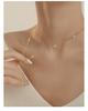 Luxurious Baby Freshwater Pearl Necklace - Trendy 2024 Clavicle Chain with Spacer Beads