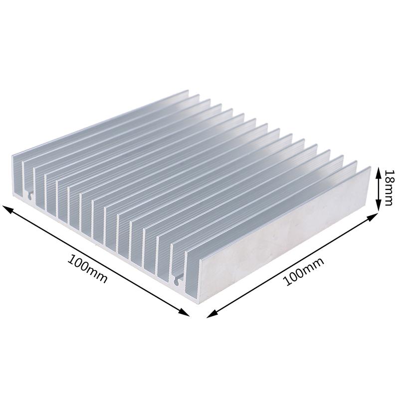 Aluminum Heat Sink for High Power LED IC Chip Fast Cooling Radiator for Workbenches and DIY Use