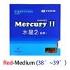 NEUES YINHE Mercury 2 Tischtennisbelag Noppengummi Innen Klebrig Professioneller Ping Pong Belag Schneller Angriff Topspin ITTF Zugelassen