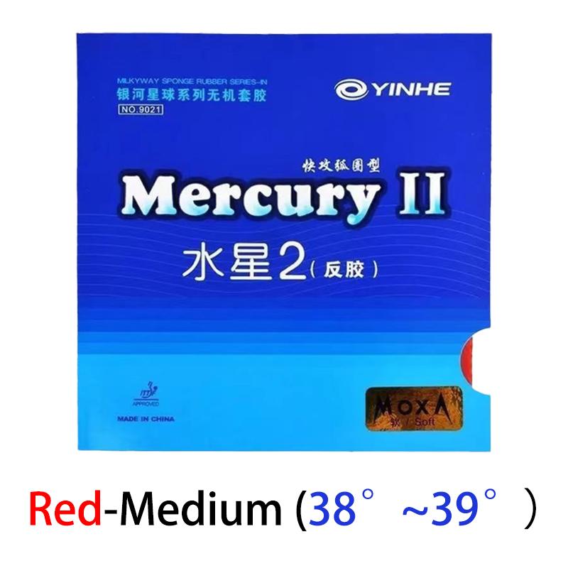 NEUES YINHE Mercury 2 Tischtennisbelag Noppengummi Innen Klebrig Professioneller Ping Pong Belag Schneller Angriff Topspin ITTF Zugelassen
