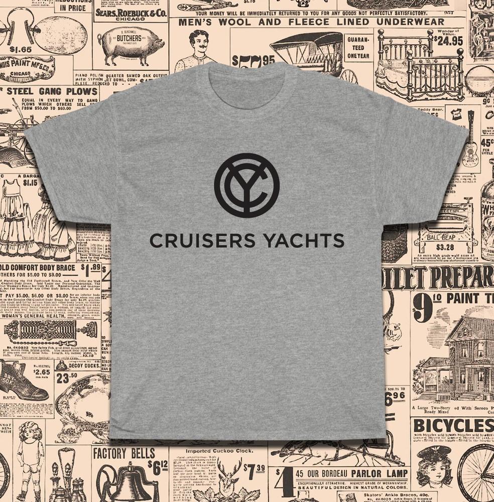 New Cruisers Yachts Men039s TShirt American Size S5XL TShirt Unisex T-Shirt XXXXL