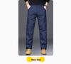 Men's Straight-Leg Pure Cotton Multi-Pocket Work Pants