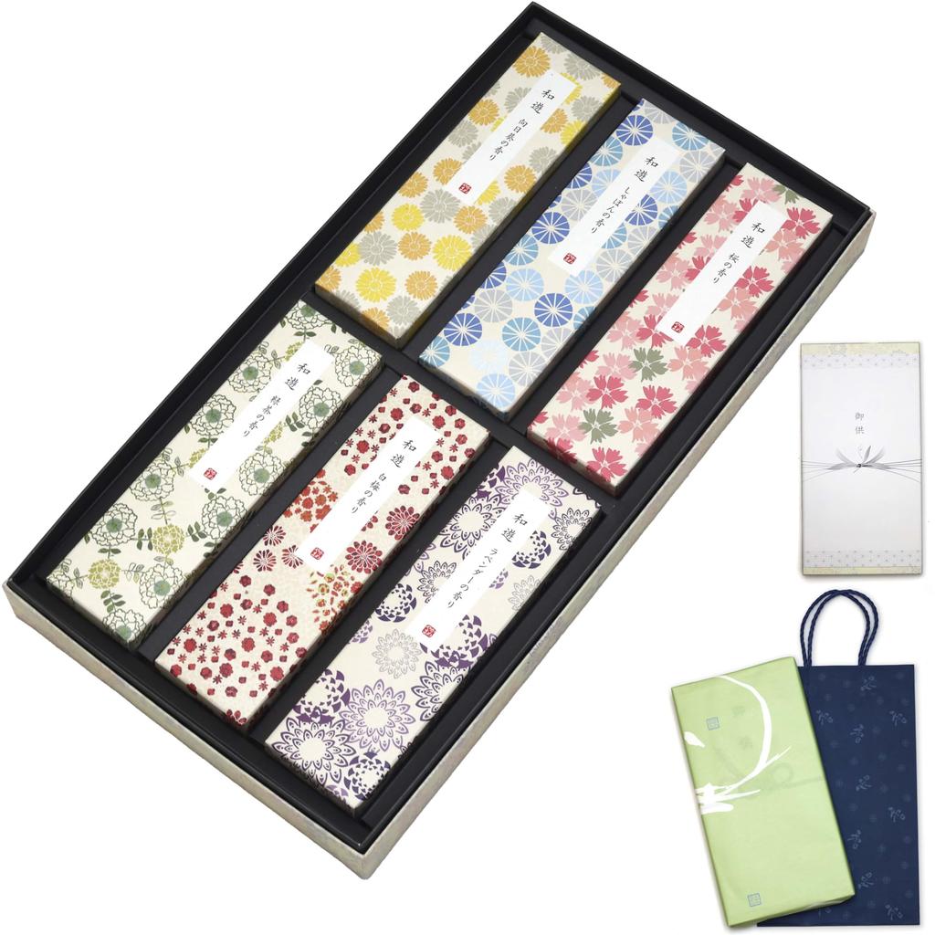 No matter when you send it be incense stick with an offering bag make the room slight Japanese 6 kinds of elegant incense stick for incense