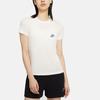 Nike As W Nsw Tee Icon Clash Logo Print Casual Sports Short Sleeve T-Shirt Women Tops Beige CT8855-110