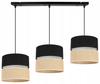 Hanging Lamp, Ceiling Chandelier, Lampshade 20Cm, Black