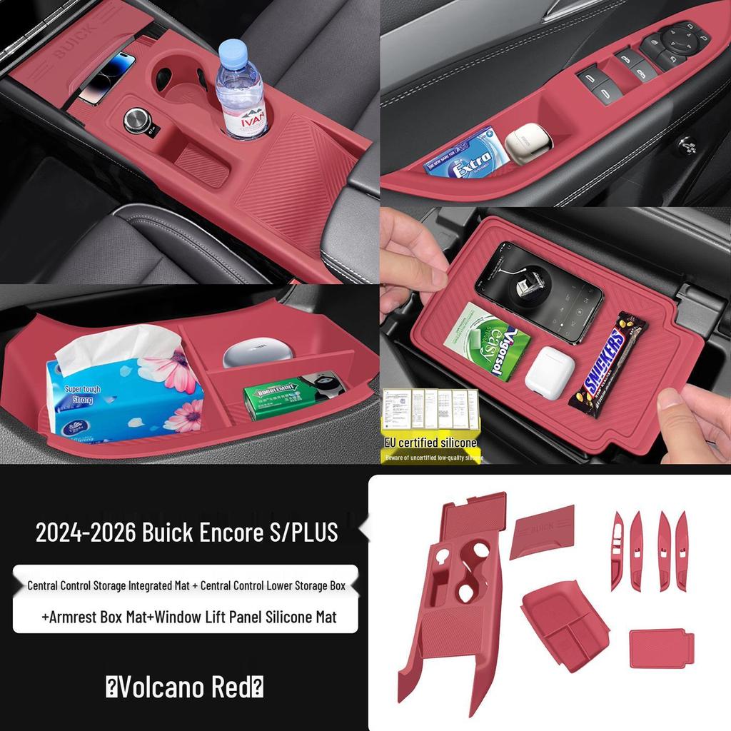 Buick Envision Plus Center Console Silicone Pad (2024-2026) - Protective Car Interior Accessory