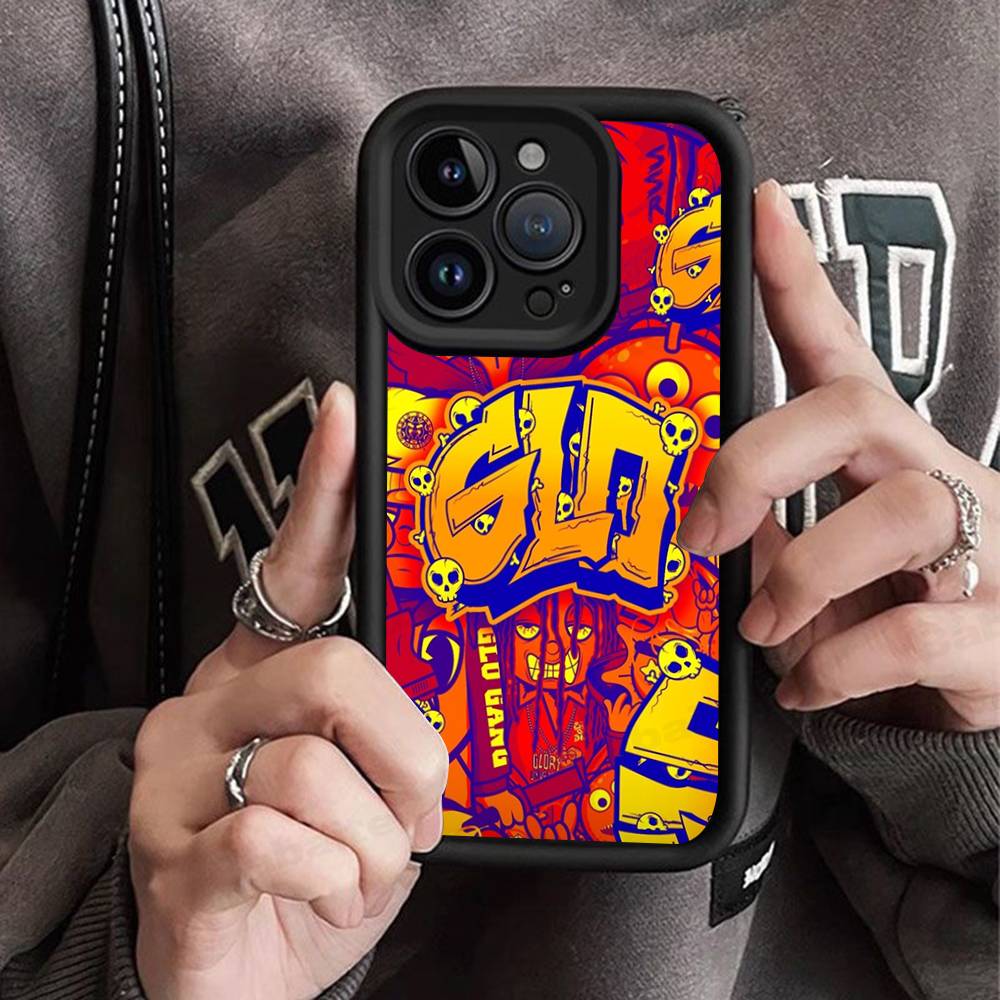 

G-Glo Gang Chief Keef For IPhone 17 15 13 12 11 14 Pro Max X XR XS 16 Plus Shockproof Candy Back Cover iPhone 17