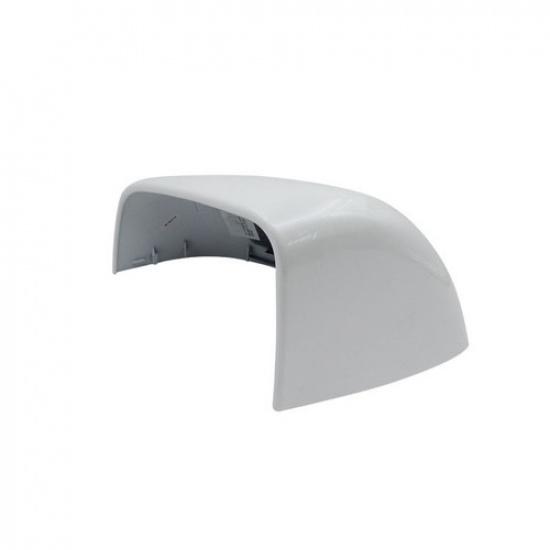 Driver side For Tesla Model y Pearl White Rear View Side Mirror Cover skull cap