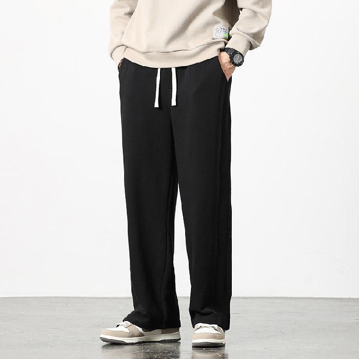 Rechte Broek Heren Lente- en Herfstbroek Heren Wijde Pijpen