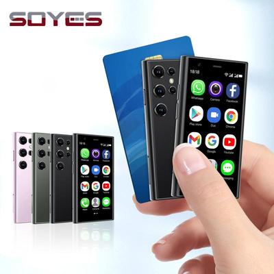 Soyes S23 Pro Mini 3G Smartphone 3.0inches IPS Quad Core RAM 2GB ROM 16GB Android 8.1 Dual SIM 5MP 1580mAh Bluetooth Type-C Ultra-thin Mobile Phone