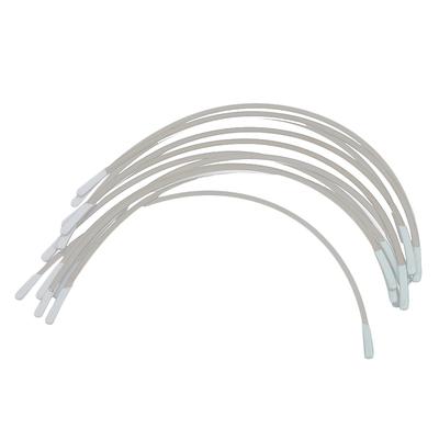 6 par ręcznie robionych wymiennych biustonoszy ze stali nierdzewnej B C D E Cup