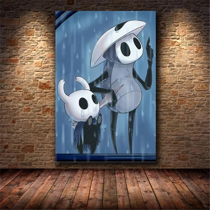 Hollow Knight Žaidimo Plakatas Drobės Tapyba The ant Drobės Hallownest Drobės Tapyba Plakatas Sienų Menas Namų Biuro Dekoras