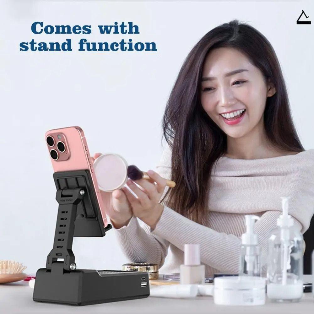Multi Functional Mobile Phone Holder 3 In 1 Charger Phone Stand with Bluetooth Speaker Desktop