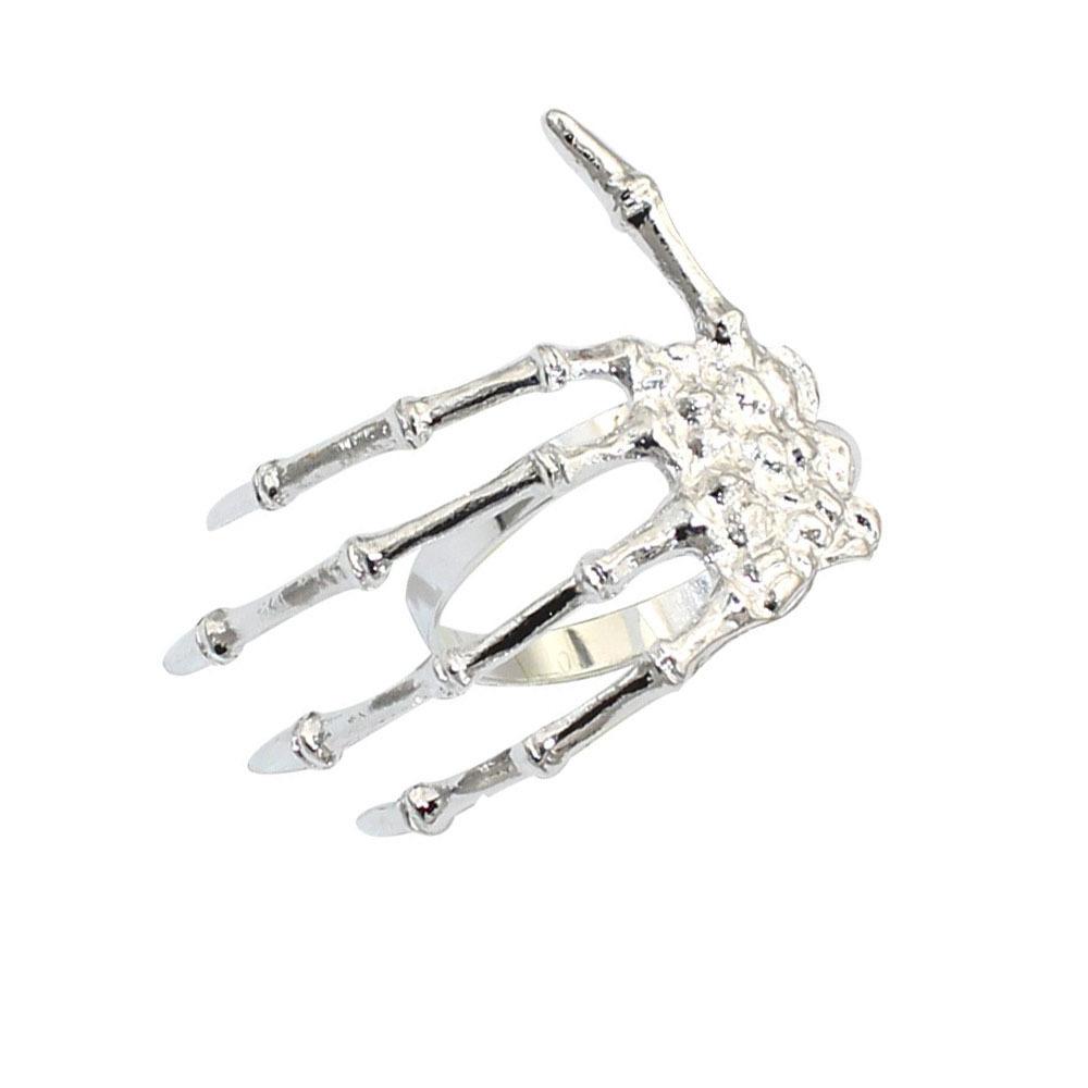 Ghost Hand Napkin Buckle Holder Rings Decor Halloween Supplies Alloy Buckles Party Tableware Decorate