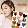 Retro Chic Heart Hair Clip: Cute, Simple, Versatile Side Clip