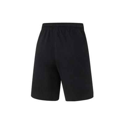 Li Ning Ice Feel Comfortable Sweat Absorbing Casual Shorts Men Shorts Black AKST299-1