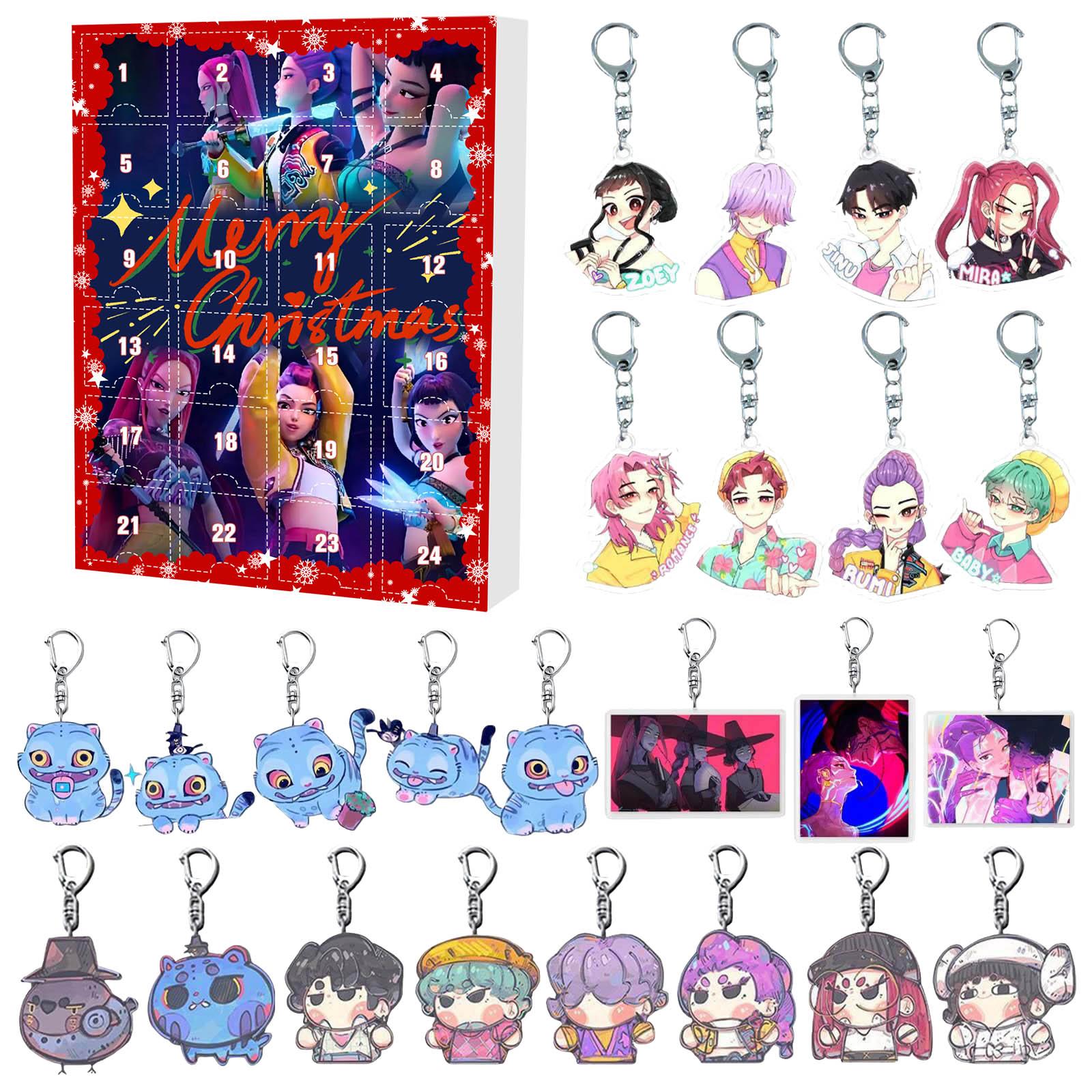 

Календарь ожидания включает 24 рождественских украшения. Календарь прибытия Обратный отсчет до Рождества One Size белый