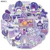 10 30 50Pcs Cartoon Purple Ins Style Vsco Graffiti Stickers Kawaii Diy Toy Phone Cup Notebook Skateboard Laptop Decal Sticker F5