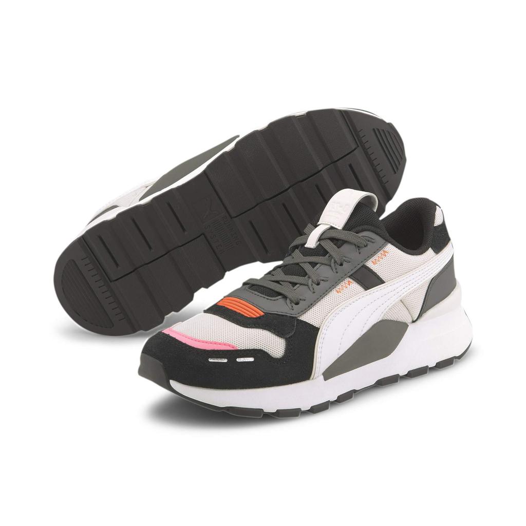 Puma RS Plateforme Hiver Puma Taille cm 2.0 Baskets, Noir/Gris Vaporeux, 22.5