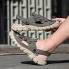 Men's Summer Sandals Flip-Flops Leather Sandals Large Size Handmade Casual Sandals - 39-46