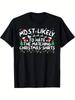 Men's T-Shirt Fun Christmas Family Parent-Child T-Shirt - 'Most Likely to Hate Them' Theme - 180g Heavyweight Black T-shirt with Eye-catching White Le