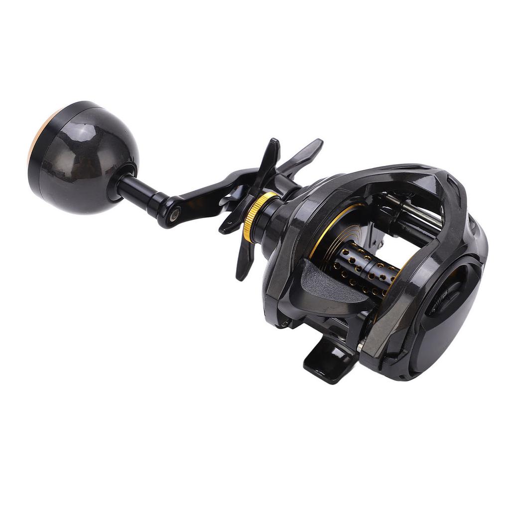 BW300 Baitcastingový naviják 16 kg Velká brzdná síla Systém magnetické brzdy z uhlíkových vláken Rybářský naviják BW300 Levá ruka