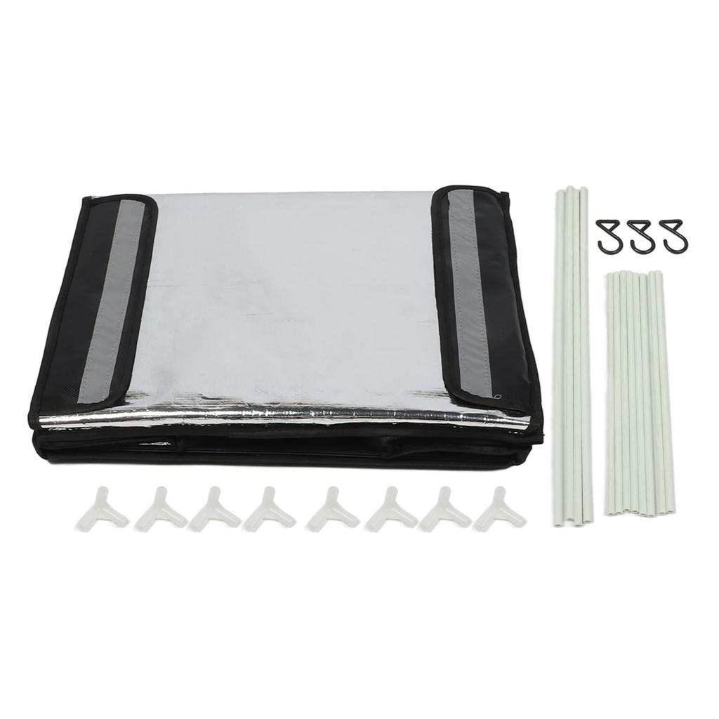 Insulated Food Delivery Bag, Keeps Food Hot or Cold, Holds Meals, Frozen Food, Snacks, and Drinks (80L)