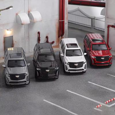 SHADOW Pro Diecast 1:64 Scale Escalade ESV 2023 Alloy Car Model Toy Automobile Static Souvenirs Collection Gift Display