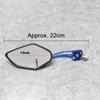 2 Teile/satz Motorrad Roller Paar Moped Motorrad Lenker Halterung Rückansicht Motorrad Backup Spiegel
