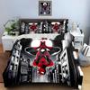Superhero, Cityscape, Bold. Bedding Duvet Cover Sets Duvet Covers Pillowcases Gifts (1 * Duvet Cover 2 * Pillowcases, Without Duvet Insert)