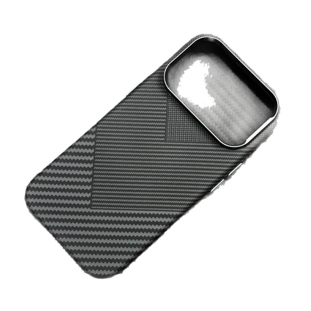iPhone 17 Pro Max Kevlar Magnetic Case, Skin-Feel Hard Shell Protective Cover for Apple 16PM