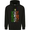 Ready To Black Out St Patricks Day MMA Childrens Kids Hoodie
