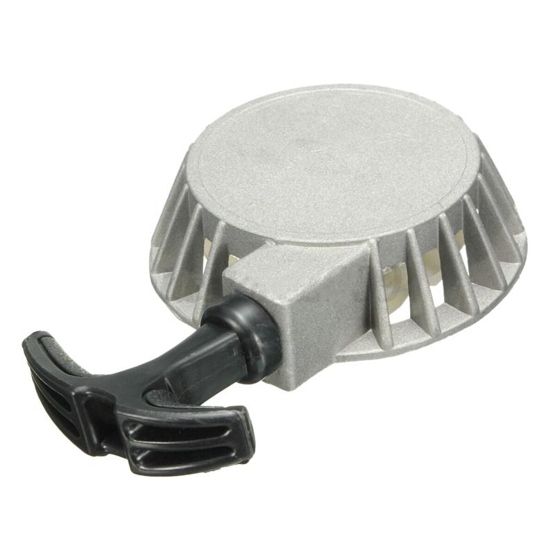 AA92-Pull Start Recoil Starter For 49CC Mini Moto Pocket Dirt Pit Bike ATV Aluminum