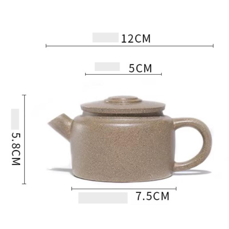 

130ml Small Capacity Purple Clay Teapot Chinese Household Ball Hole Teapot Qingduan Mud Teapot Kung Fu Tea Set Teaware
