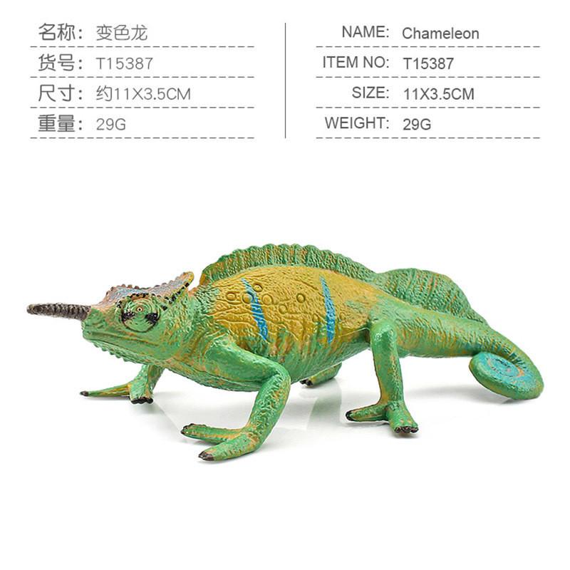 

Authentic Plastic Chameleon And Lizard Static Models Vibrant Collectible Animal Figurines 92g Chameleon 29g