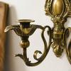 Wall Candle Sconces Candelabra Decorations Ornament Antique Holders Candlestick for Dining