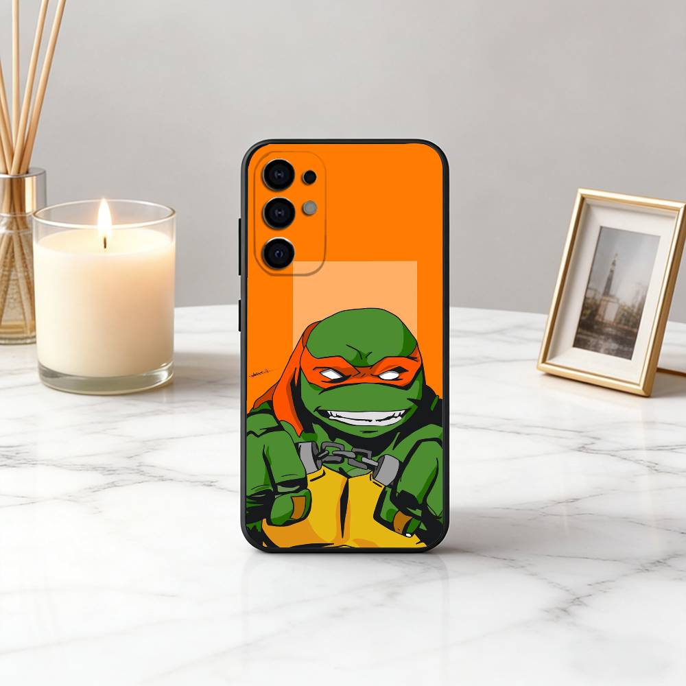 

T-Teenage M-Mutant Ninja Turtles Phone Case Black Silicone Soft For Samsung S25,S24,S21,S22,S23,S30,Ultra,S20,Plus,Fe,Lite Samsung S26