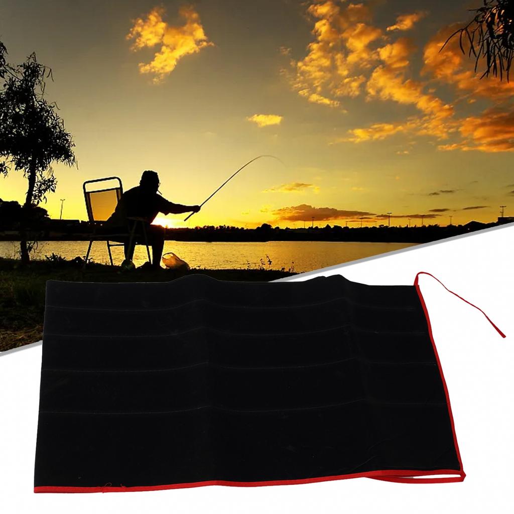 Fishing Rod Bag Scratch-proof Cover Soft Touch Fabric