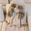 Women's Cute Bear Pajama Set: Coral Fleece, Thickened Cardigan Robe for Autumn/Winter 2025