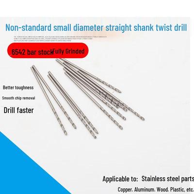 High-Speed Steel Precision Straight Shank Twist Drill Bits