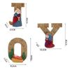 4Pcs/set Durable Christmas Manger Ornaments Unique Nativity Figure  Living Room