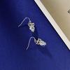 1 Paar Zirkon Ohrstecker Eulen Ohrringe Damen Mode Übertreibter Schmuck
