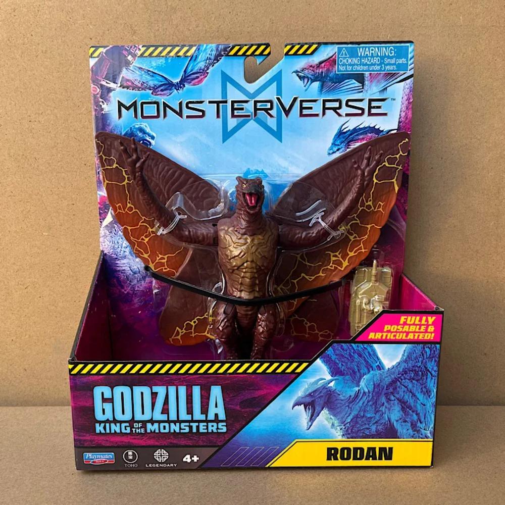 Playmates Godzilla VS Kong Ghidorah Rodan Actionfigur Trendige Mothra Kong Anime Figur Sammlung Schreibtischdekoration Geburtstagsgeschenk