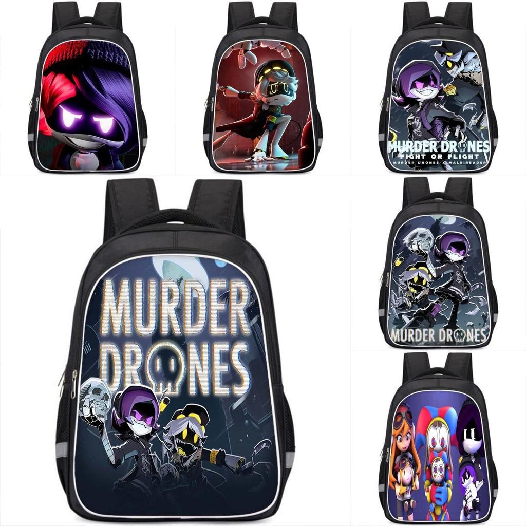Durable Oxford Cloth Murder Drones Plush Backpack Large Capacity Anime Series