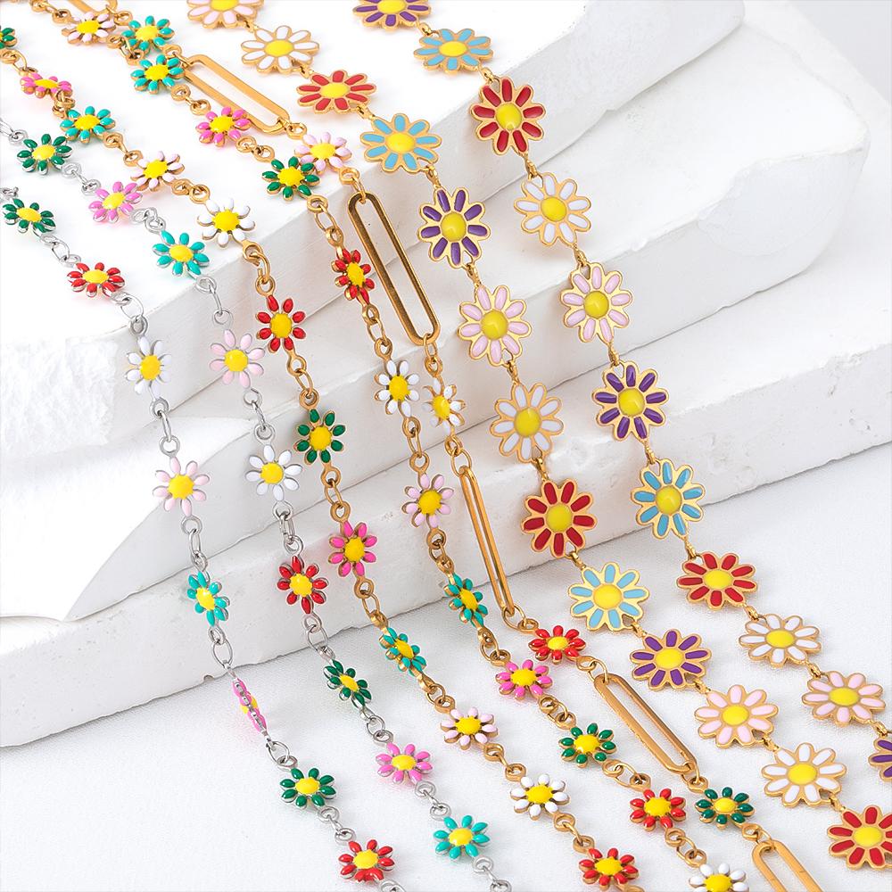 20Meters/Roll 1M No Fade Stainless Steel Chain Multi Sizes Basic Chains for Jewelry Making DIY Bracelet Necklace Chain Wholesale