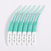 12Pcs Silicone Interdental Brushes With Thread Oral Cleaning Tools Reusable Toothpicks