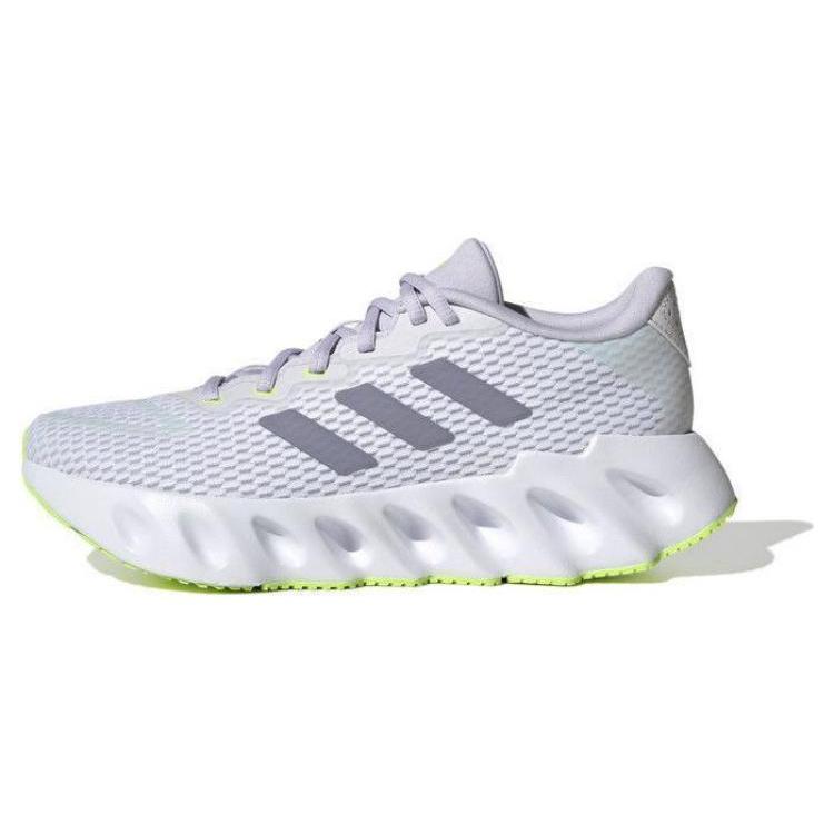 New Adidas Switch Run Running Shoes 'Cloud White Silver Violet' Women's IF5734
