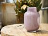 FOYER Purple Glass Flower Vase, 16cm H X 10.5cm W, 2c00001PR
